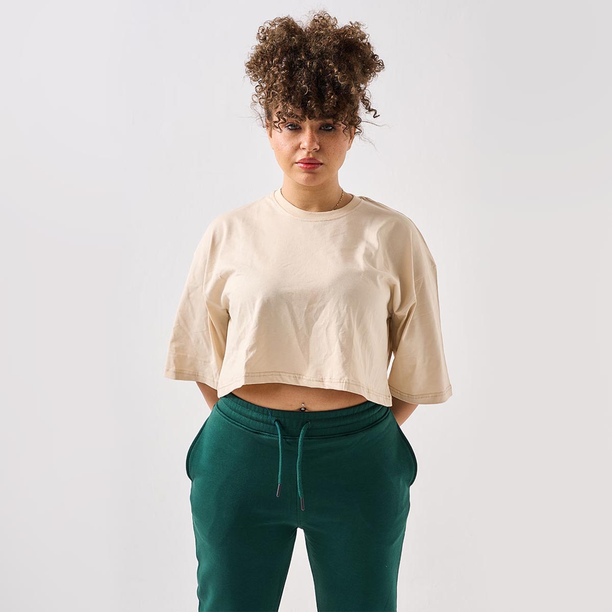 Cropped Oversized T-Shirt