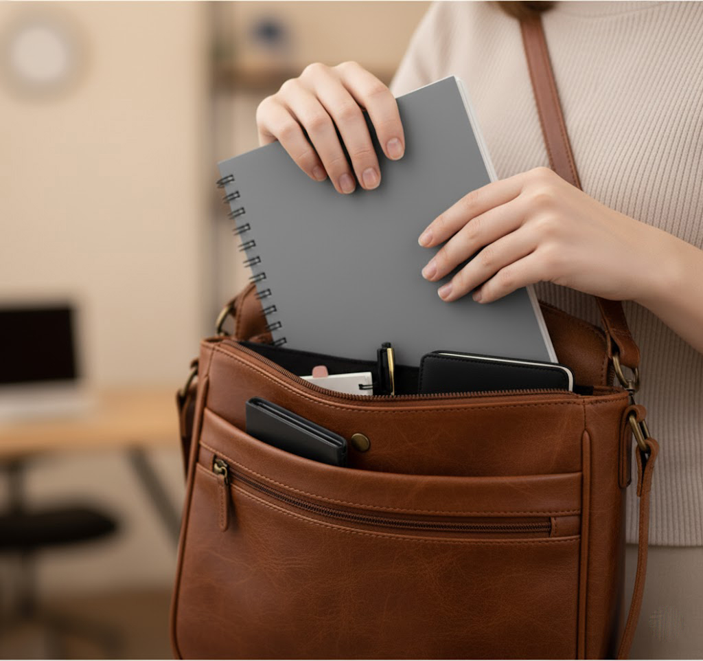 Spiral Hardcover Notebook — Lined Pages