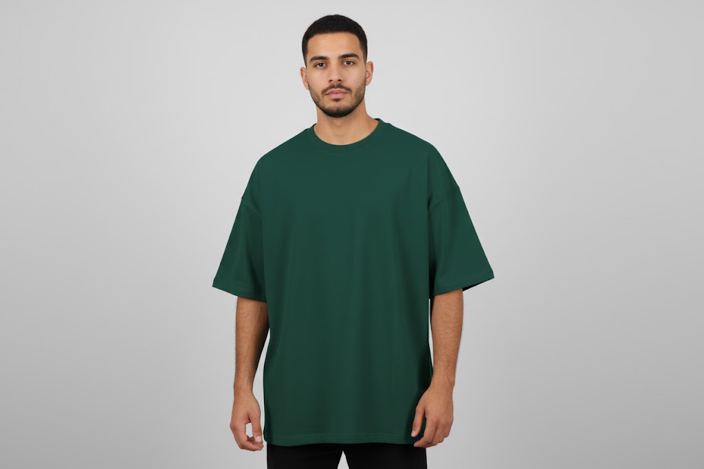 Oversized Green Boulevard T-Shirt