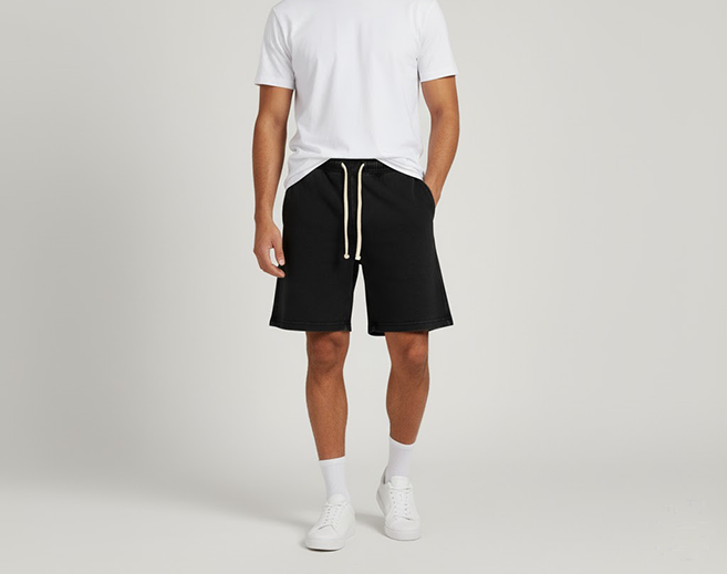 Oversized Sweatshorts Black