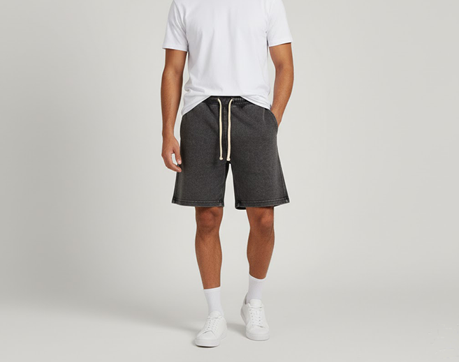 Oversized Sweatshorts Grey