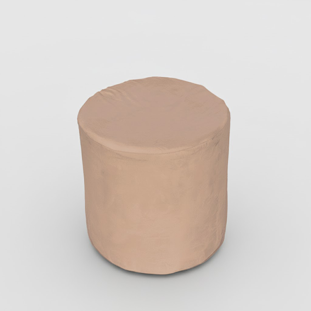 Round Pouf